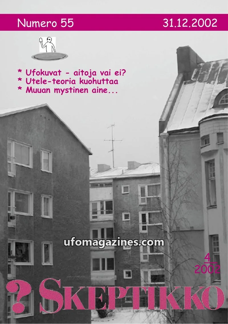 Cover of Skeptikko issue 4/2002: SKEPTIKKO