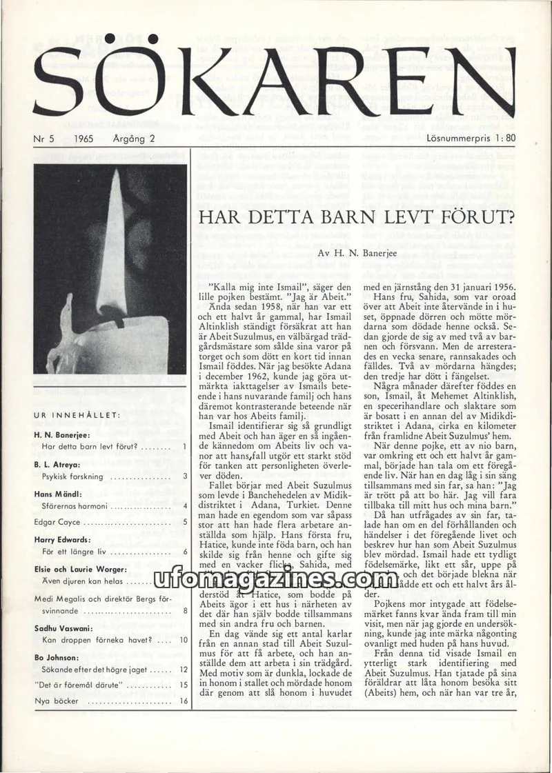 Cover of Sokaren issue Nr 5: SÖKAREN