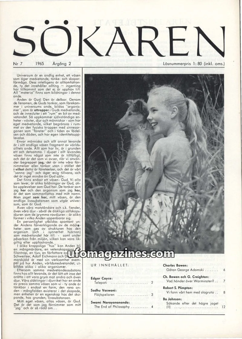 Cover of Sokaren issue 7: SÖKAREN