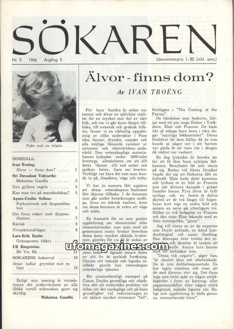 Cover of Sokaren issue 3: SÖKAREN