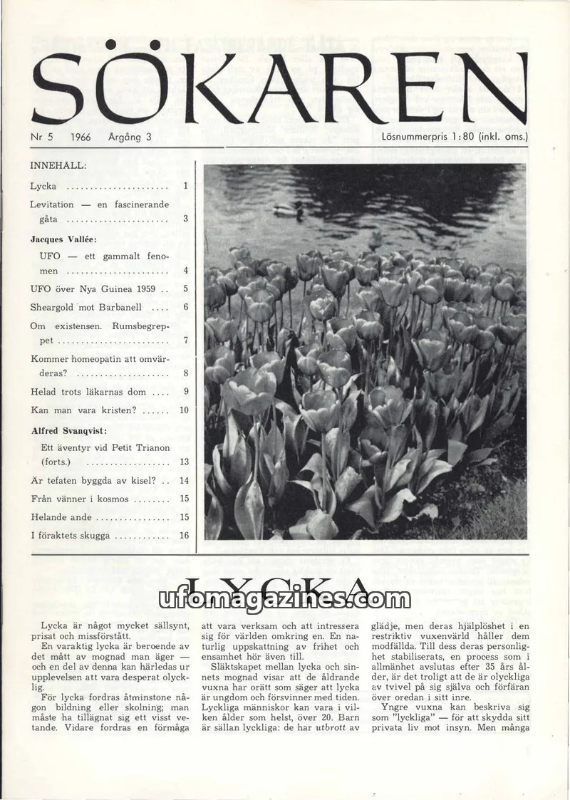 Cover of Sokaren issue 5: SÖKAREN