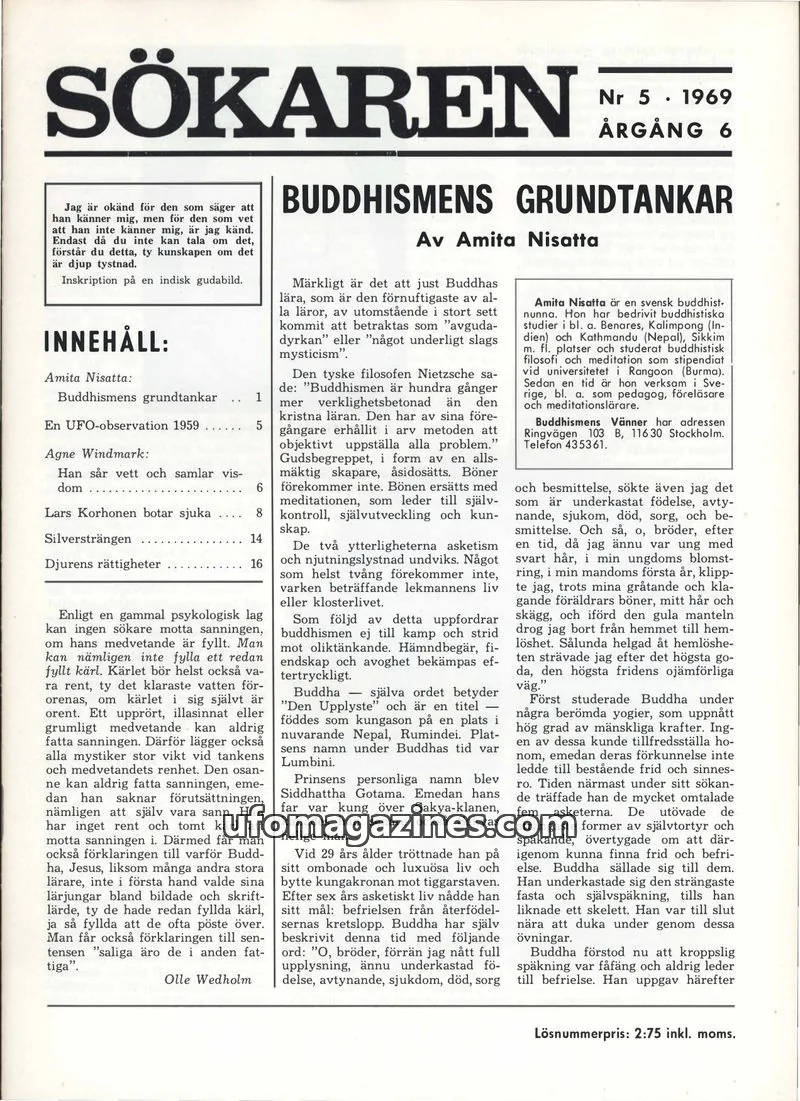 Cover of Sokaren issue 5: SÖKAREN