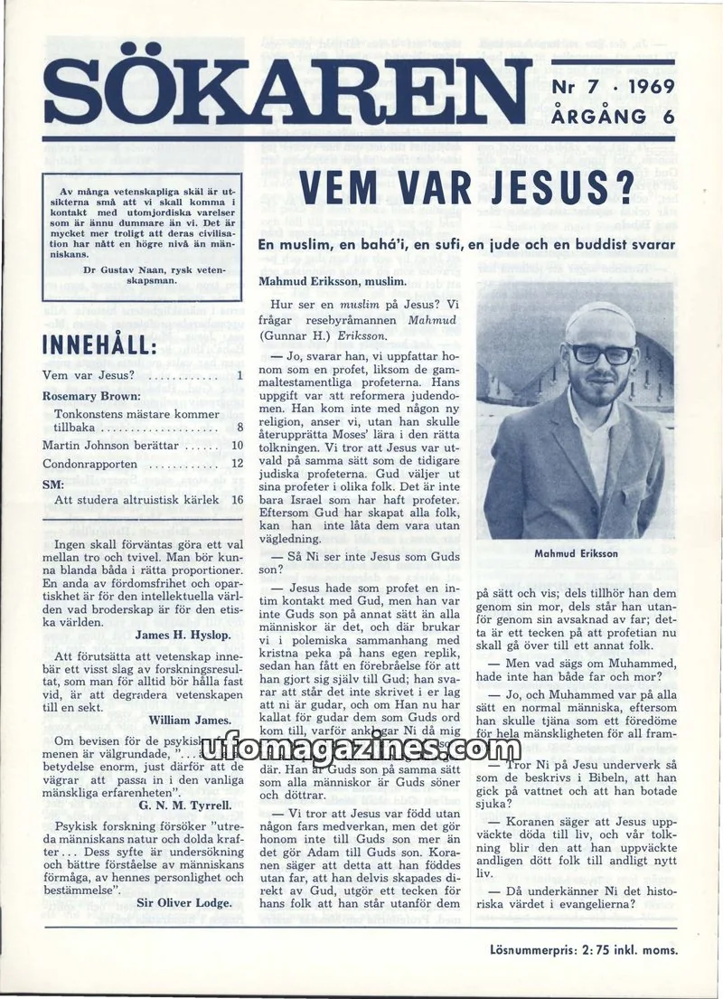 Cover of Sokaren issue 7: SÖKAREN