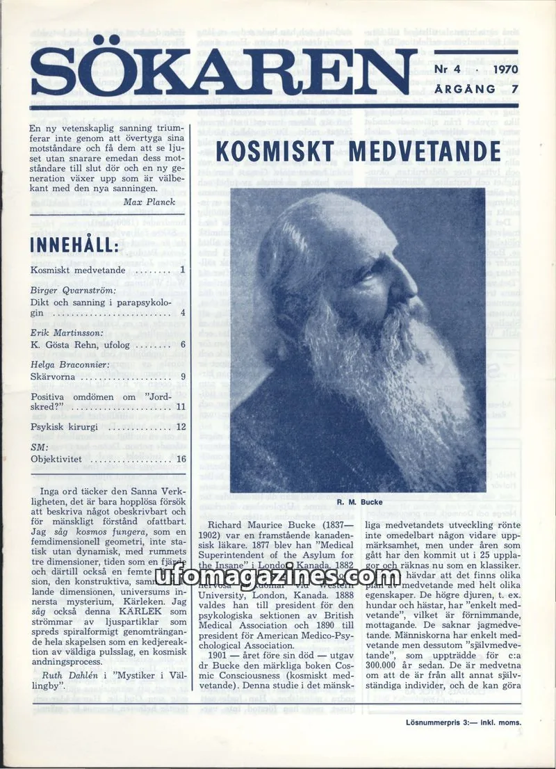Cover of Sokaren issue 7: SÖKAREN