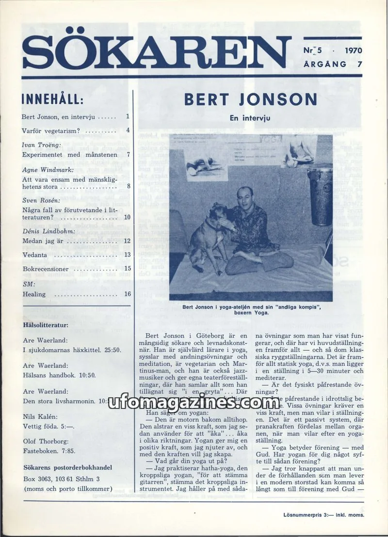 Cover of Sokaren issue 5: SÖKAREN