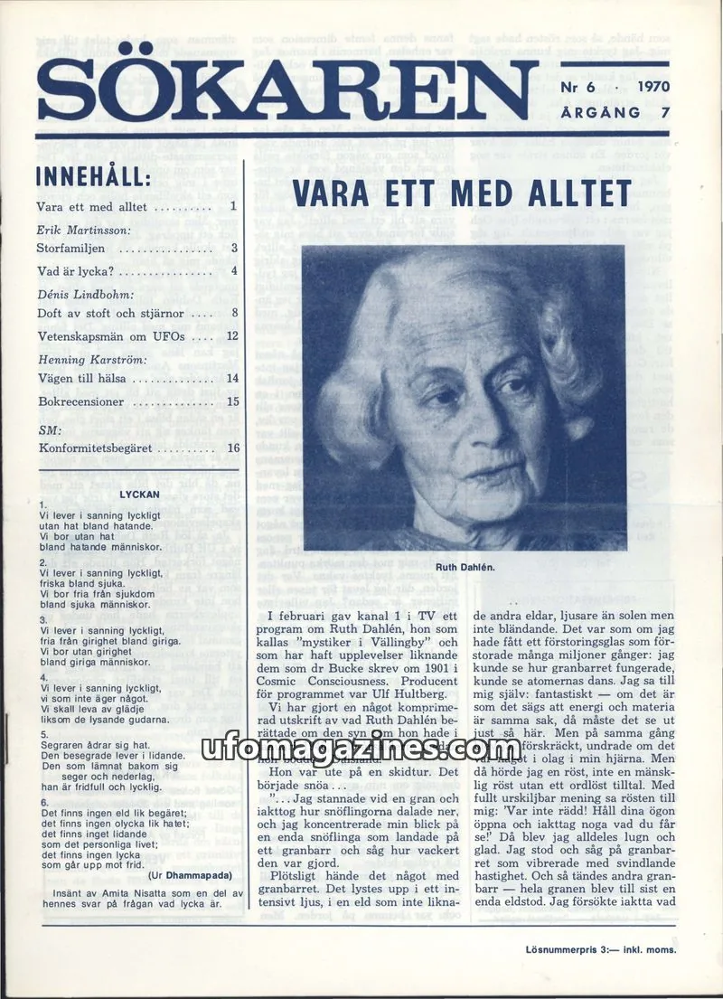 Cover of Sokaren issue 6: SÖKAREN