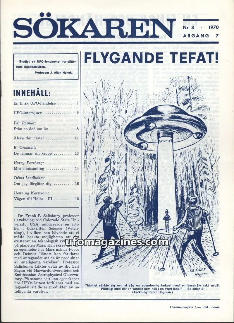 Cover of Sokaren issue 7: SÖKAREN