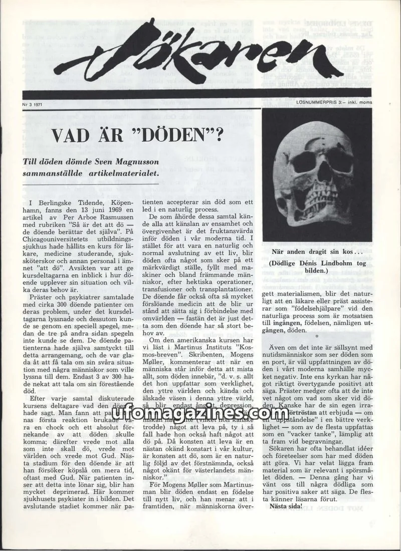 Cover of Sokaren issue 3: Sökaren