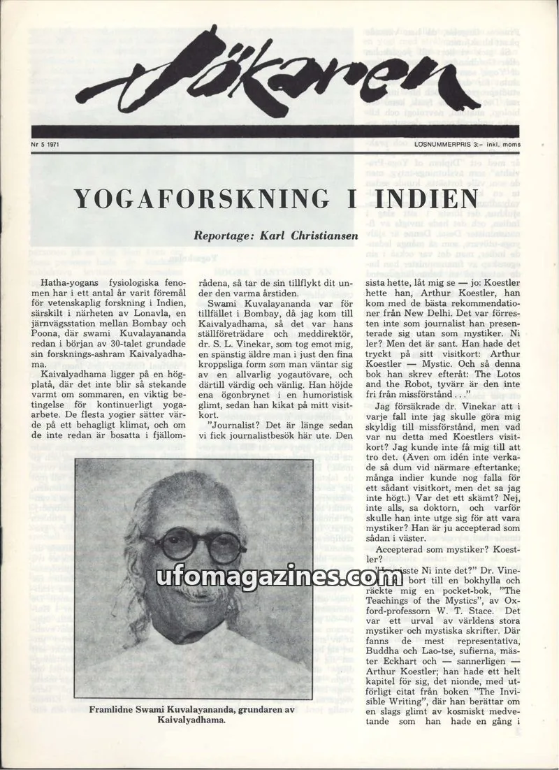Cover of Sokaren issue 5: Sökaren