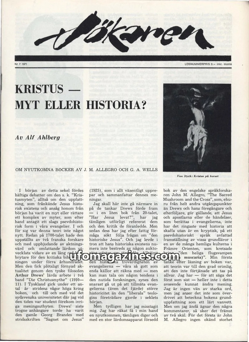 Cover of Sokaren issue 7: Läkaren
