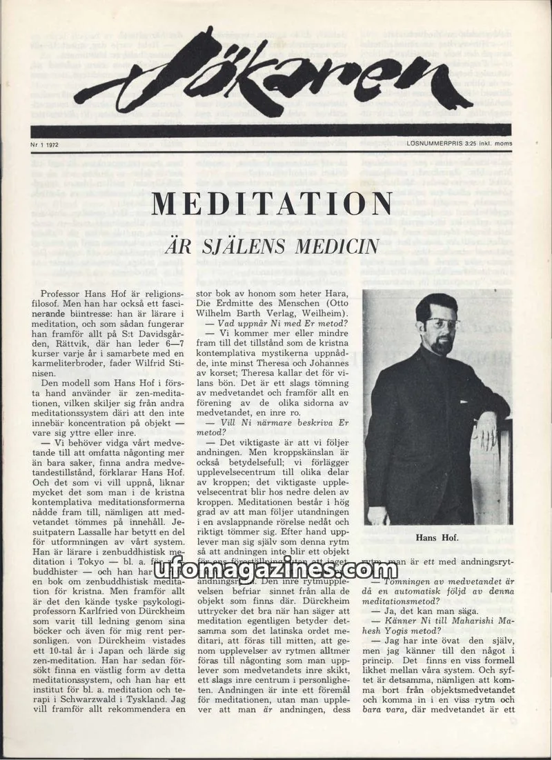 Cover of Sokaren issue 1: Läkaren