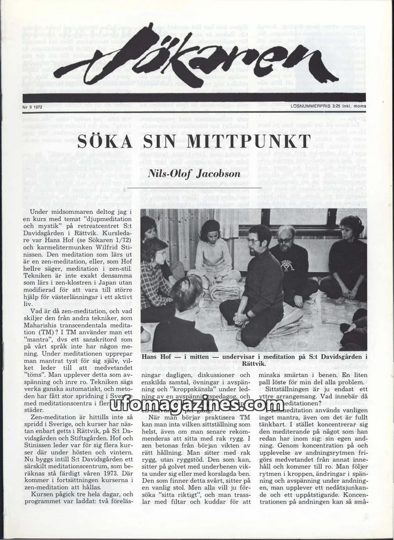 Cover of Sokaren issue 9: Sökaren