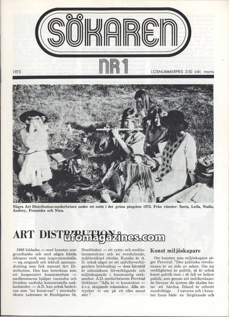 Cover of Sokaren issue NR1: SÖKAREN