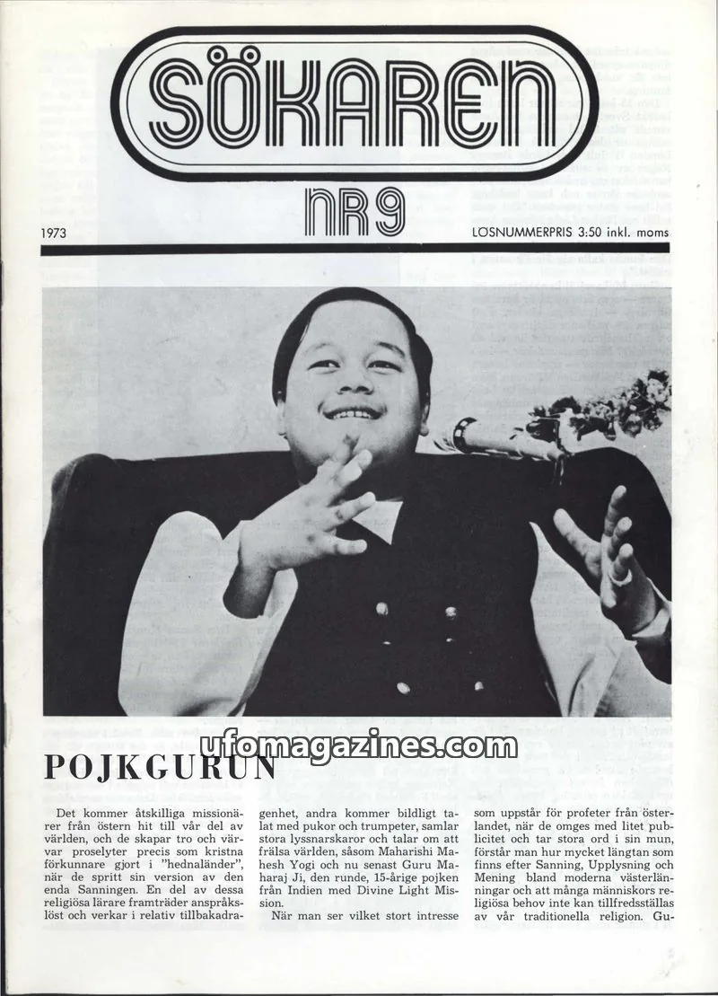 Cover of Sokaren issue NR9: SÖKAREN