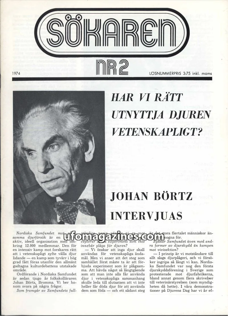 Cover of Sokaren issue NR2: SÖKAREN