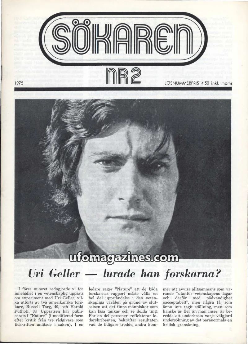 Cover of Sokaren issue NR2: SÖKAREN