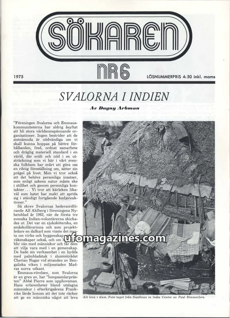 Cover of Sokaren issue NR 6: SÖKAREN