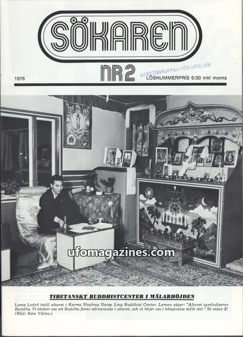 Cover of Sokaren issue NR2: SÖKAREN
