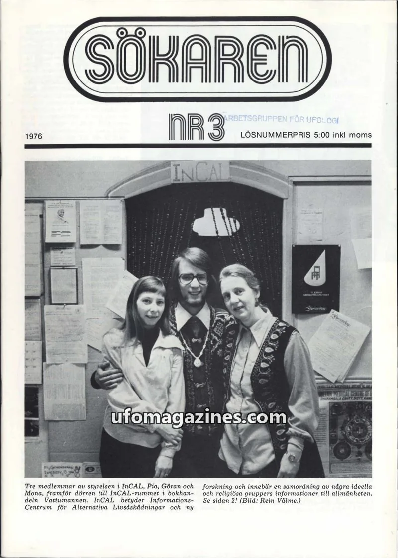 Cover of Sokaren issue NR 3: SÖKAREN