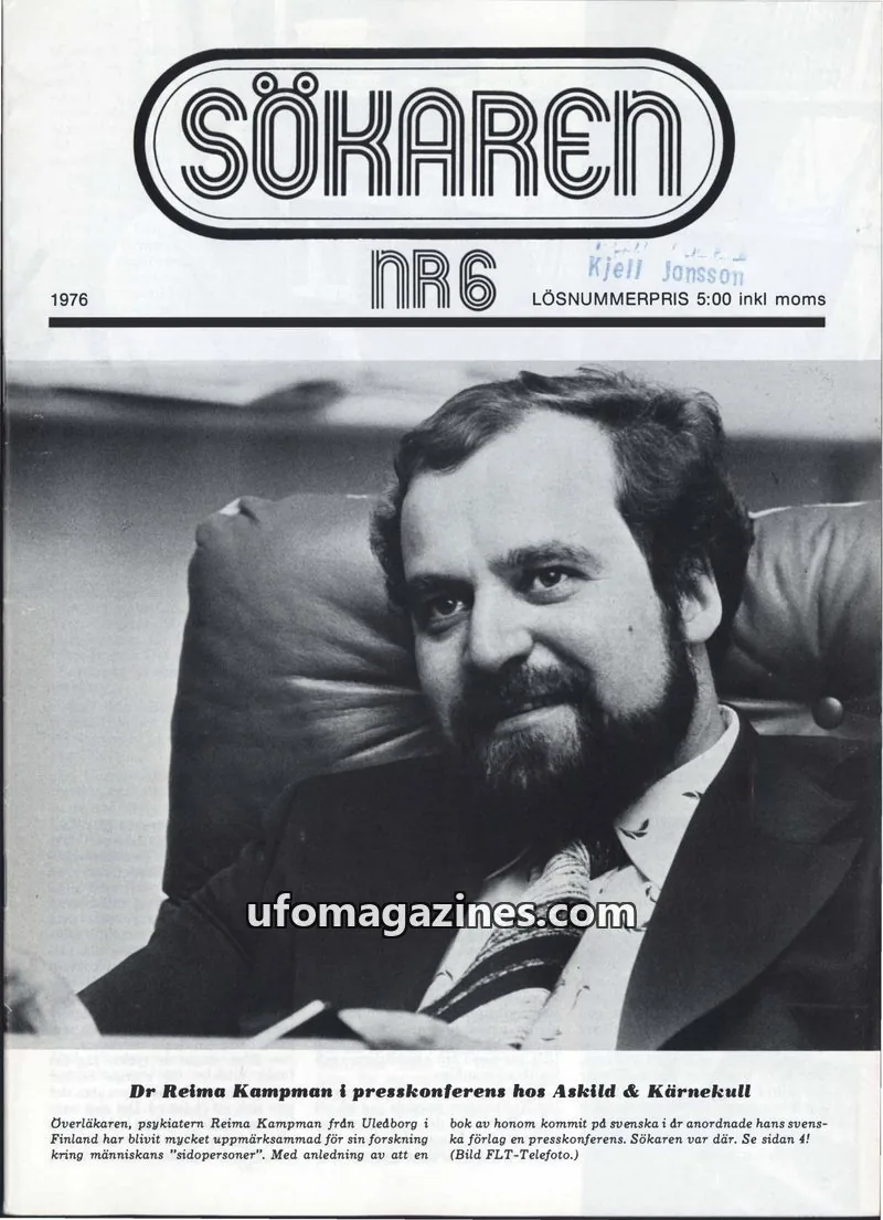 Cover of Sokaren issue NR 6: SÖKAREN