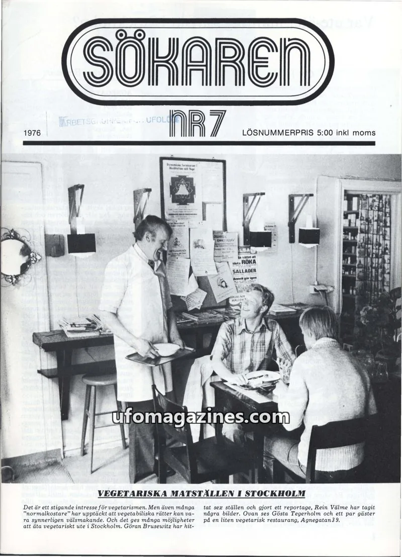 Cover of Sokaren issue NR 7: SÖKAREN