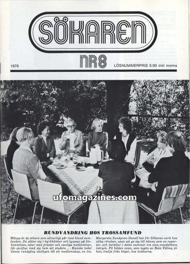 Cover of Sokaren issue 8: SÖKAREN