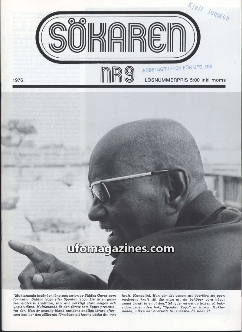 Cover of Sokaren issue NR9: SÖKAREN