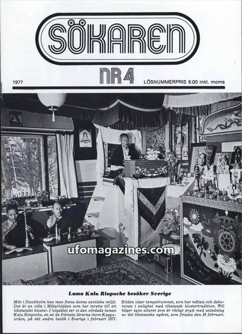Cover of Sokaren issue NR4: SÖKAREN