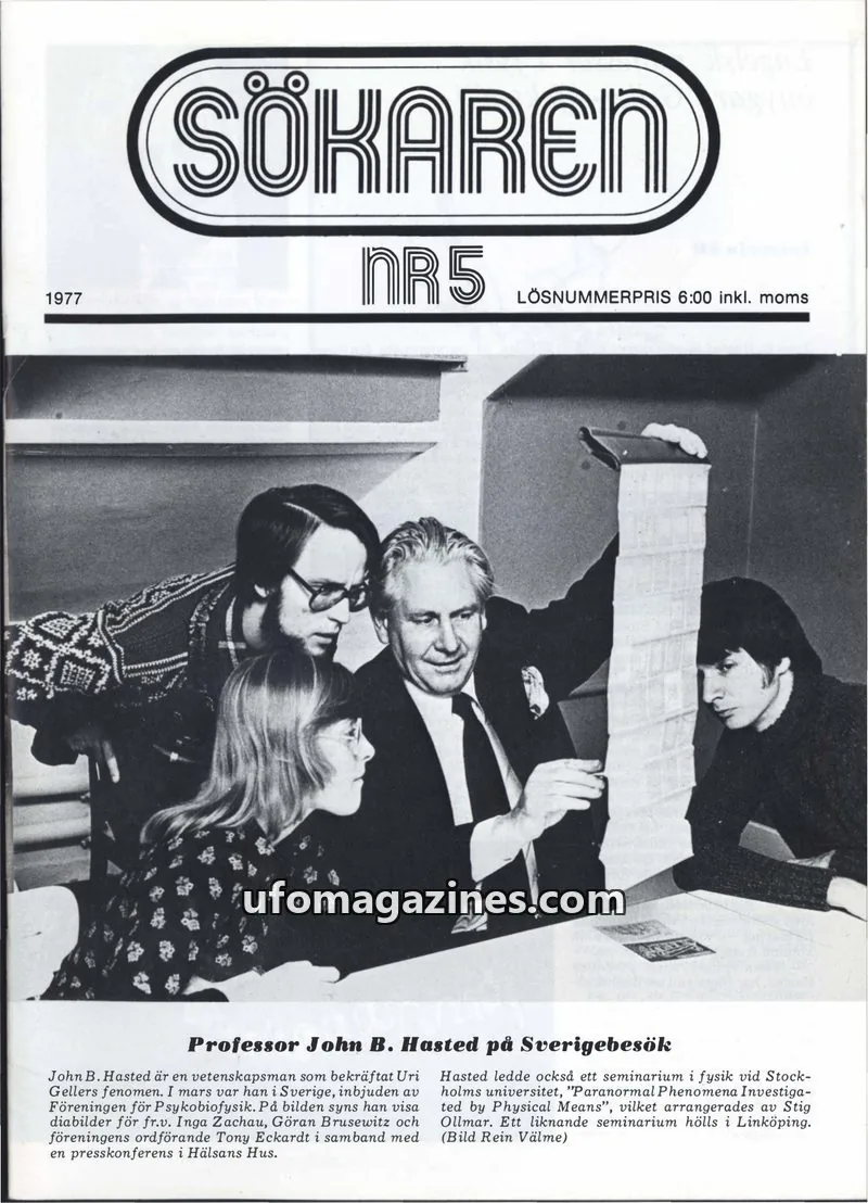 Cover of Sokaren issue NR5: SÖKAREN