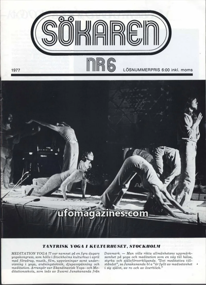 Cover of Sokaren issue NR 6: SÖKAREN