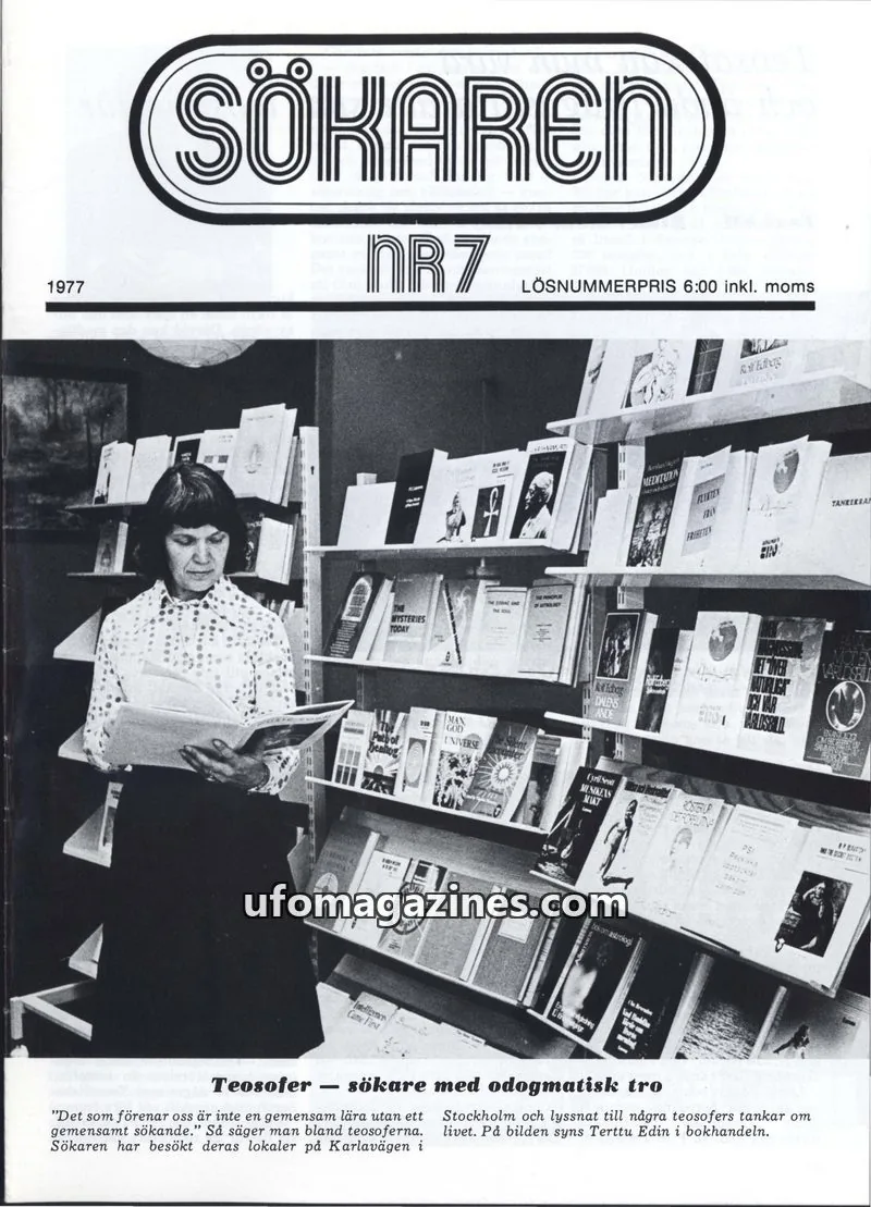 Cover of Sokaren issue 7: SÖKAREN