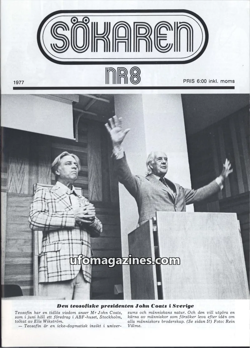 Cover of Sokaren issue NR8: SÖKAREN