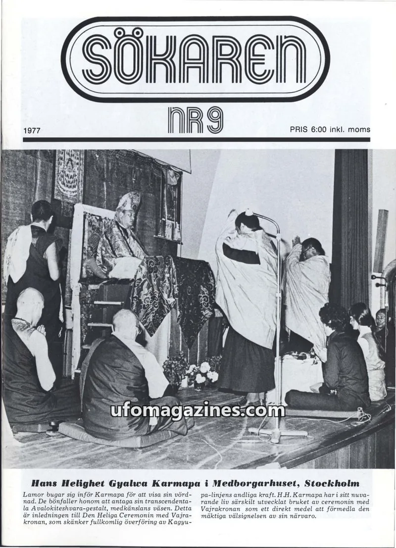 Cover of Sokaren issue NR9: SÖKAREN