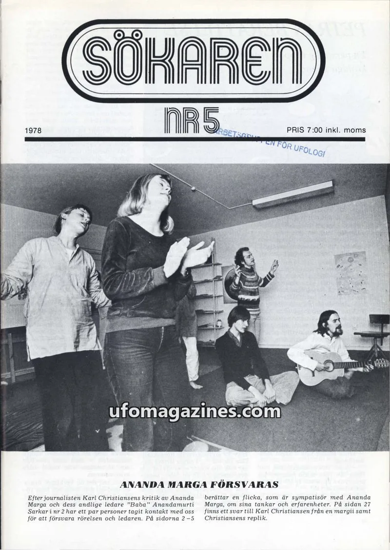 Cover of Sokaren issue NR5: SÖKAREN
