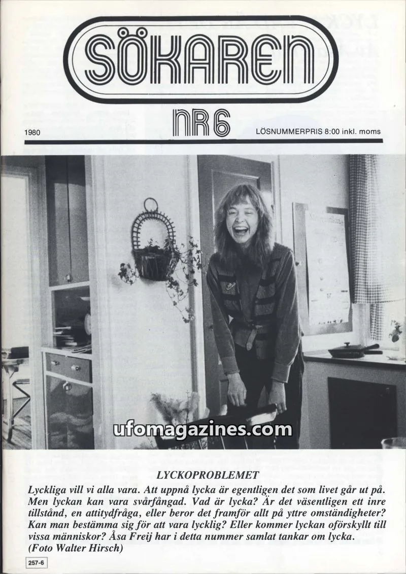 Cover of Sokaren issue NR 6: SÖKAREN