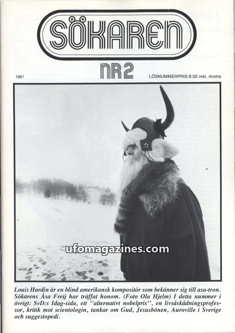 Cover of Sokaren issue NR2: SÖKAREN