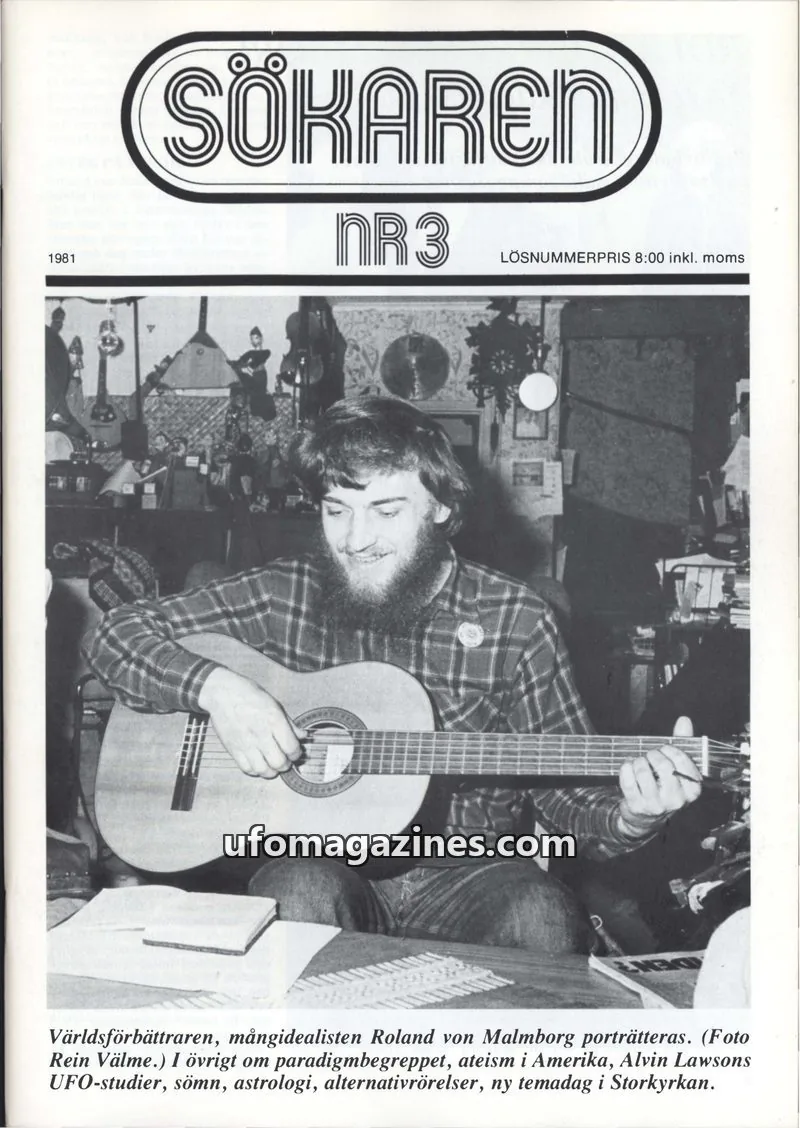 Cover of Sokaren issue NR3: SÖKAREN
