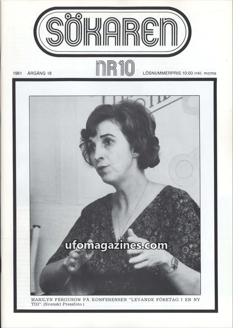 Cover of Sokaren issue NR10: SÖKAREN