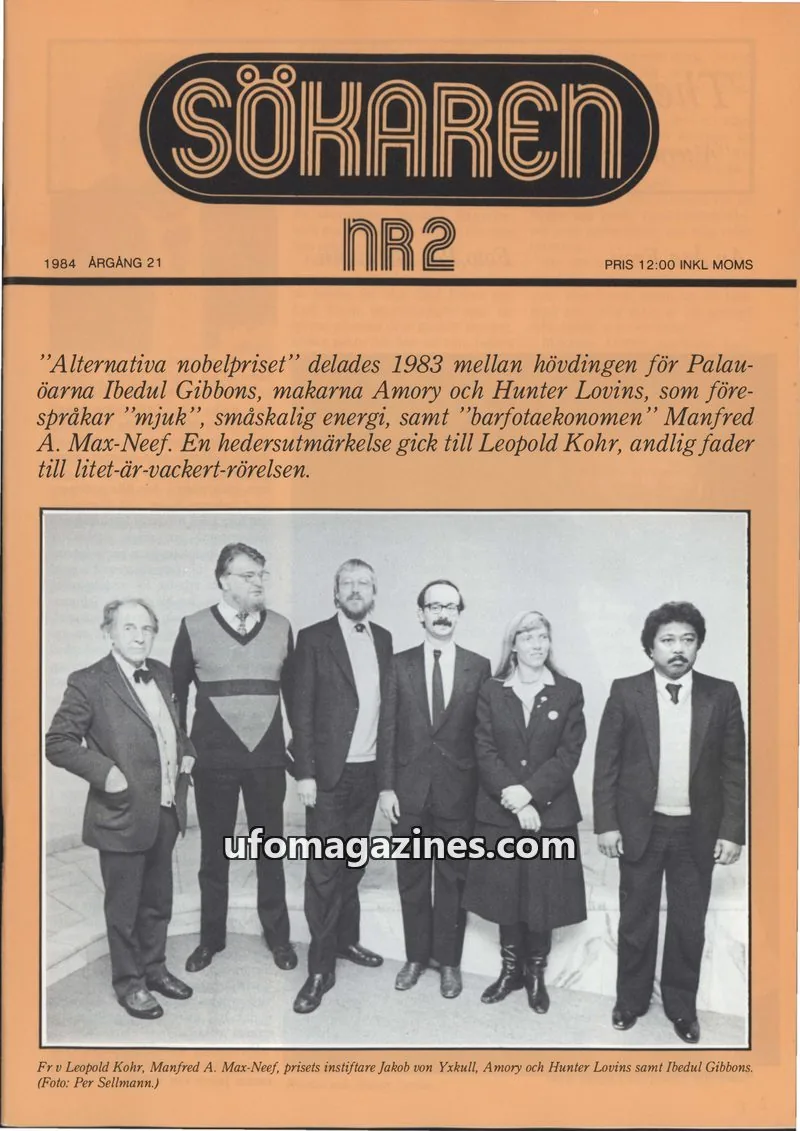 Cover of Sokaren issue NR2: SÖKAREN