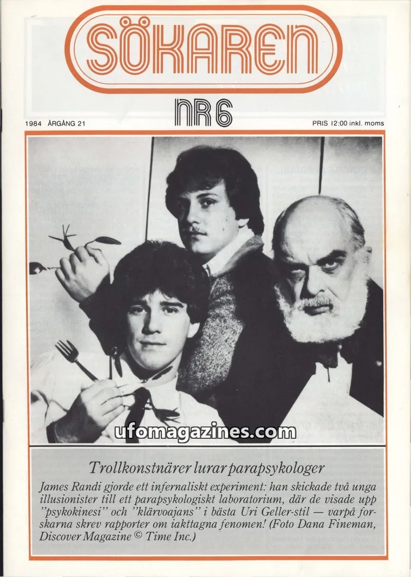 Cover of Sokaren issue NR6: SÖKAREN