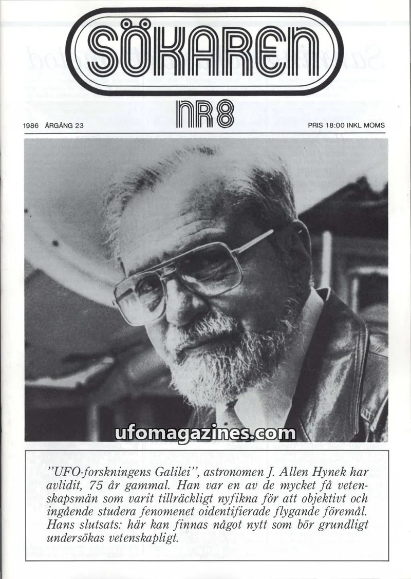 Cover of Sokaren issue NR8: SÖKAREN