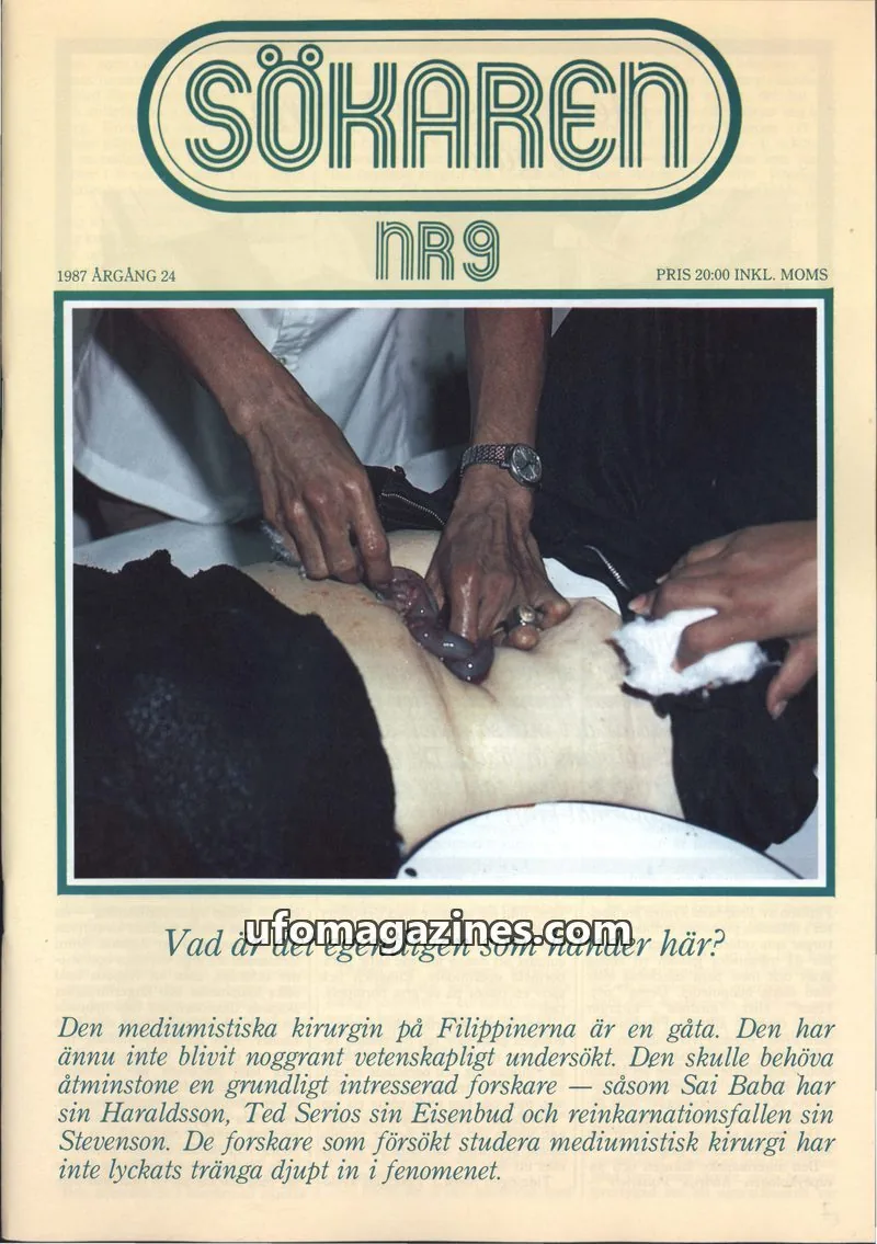 Cover of Sokaren issue NR9: SÖKAREN