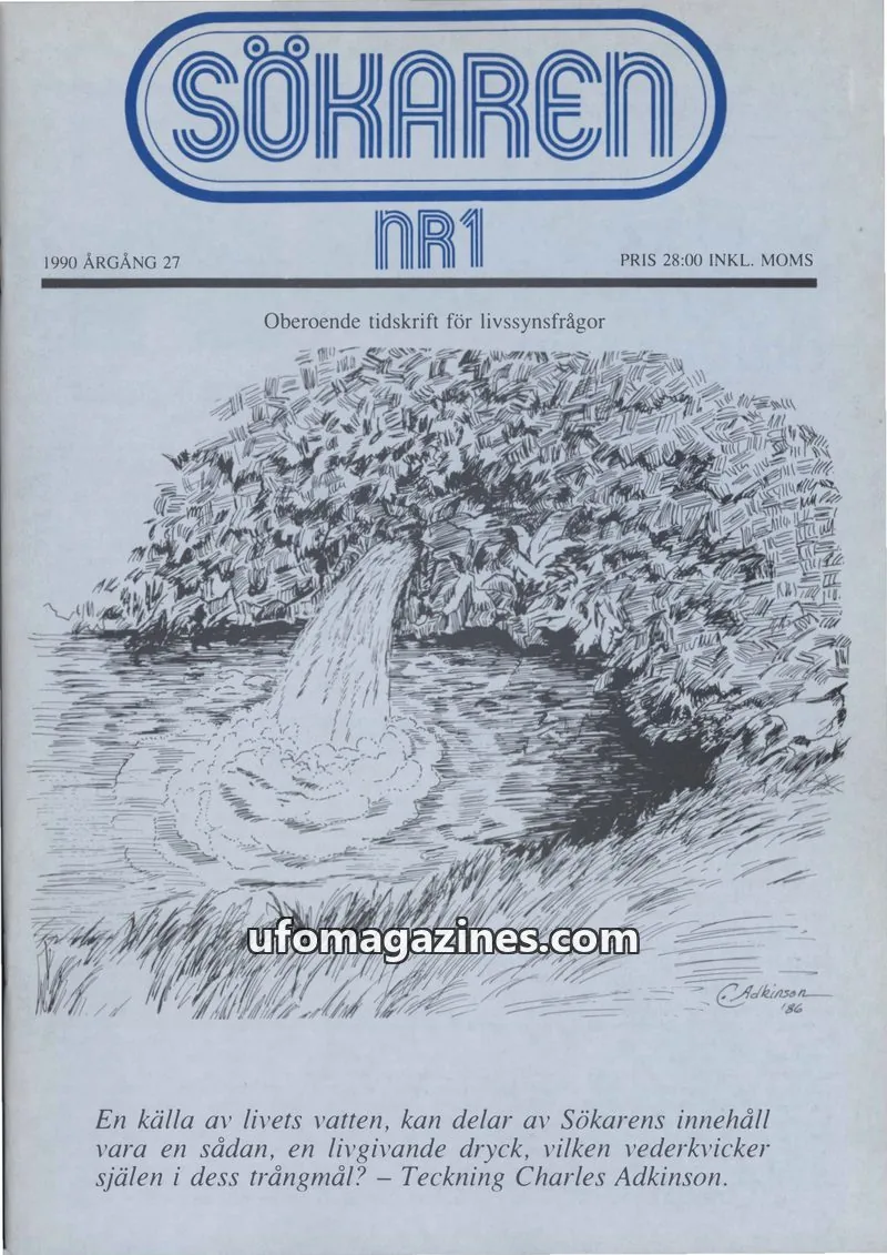 Cover of Sokaren issue NR1: SÖKAREN
