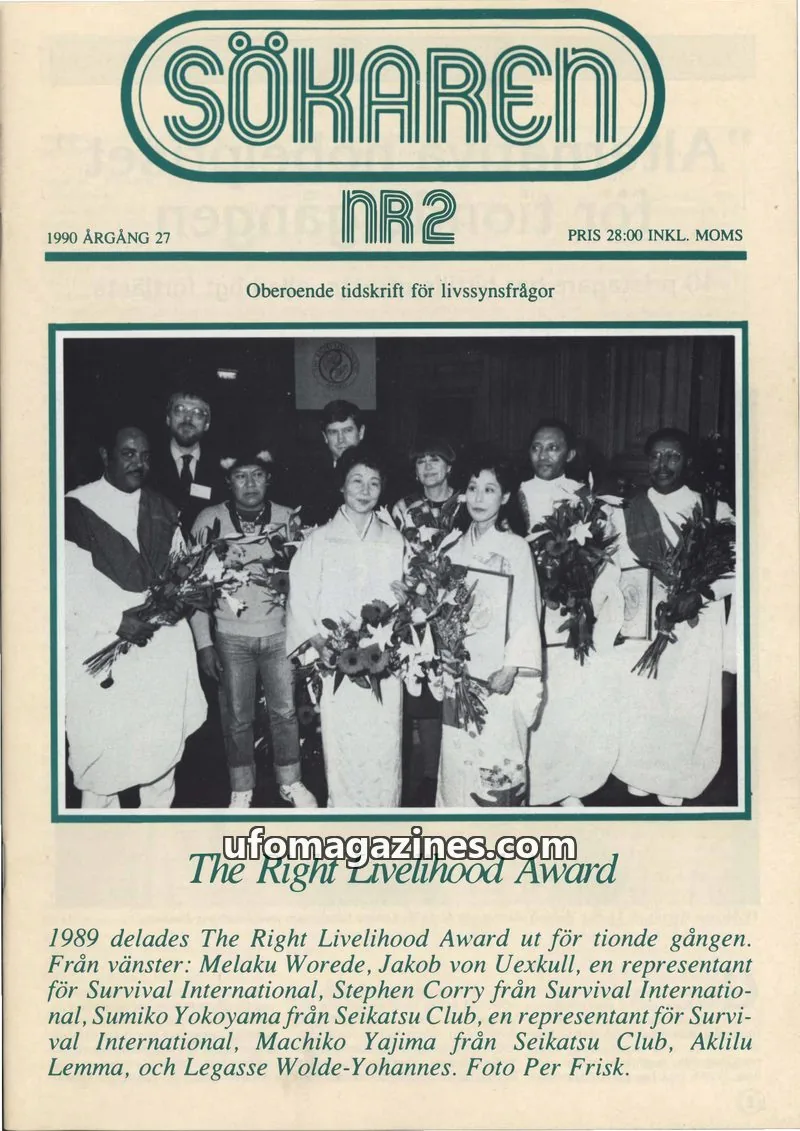 Cover of Sokaren issue NR 2: SÖKAREN