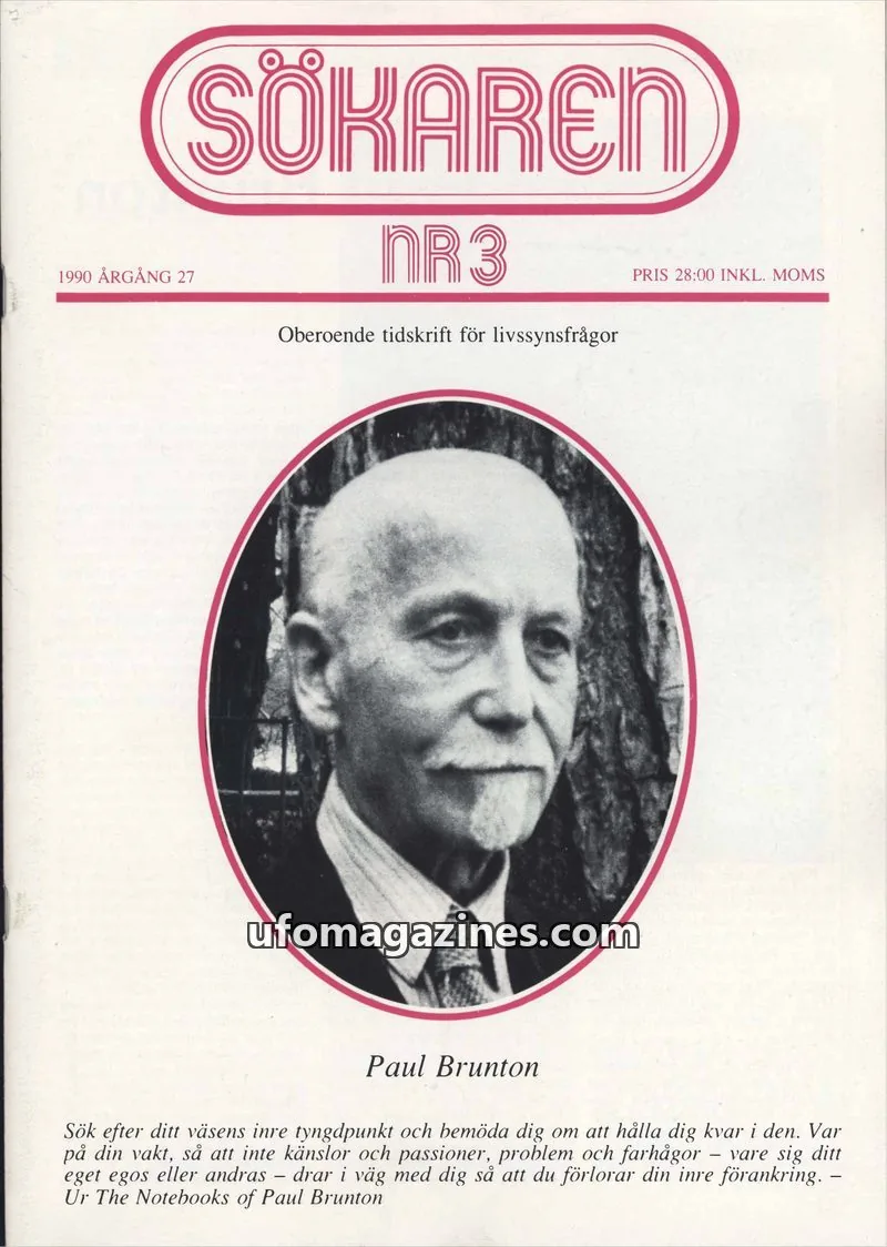 Cover of Sokaren issue NR 3: SÖKAREN