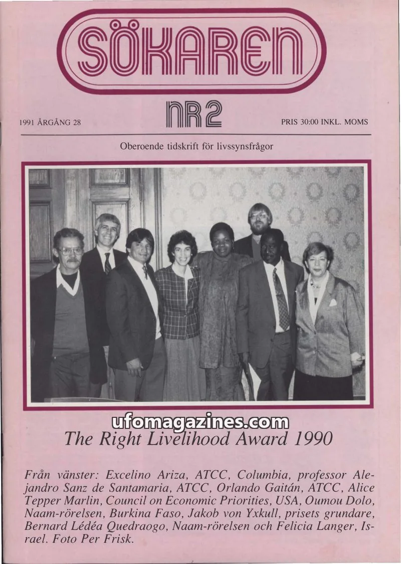 Cover of Sokaren issue NR2: SÖKAREN