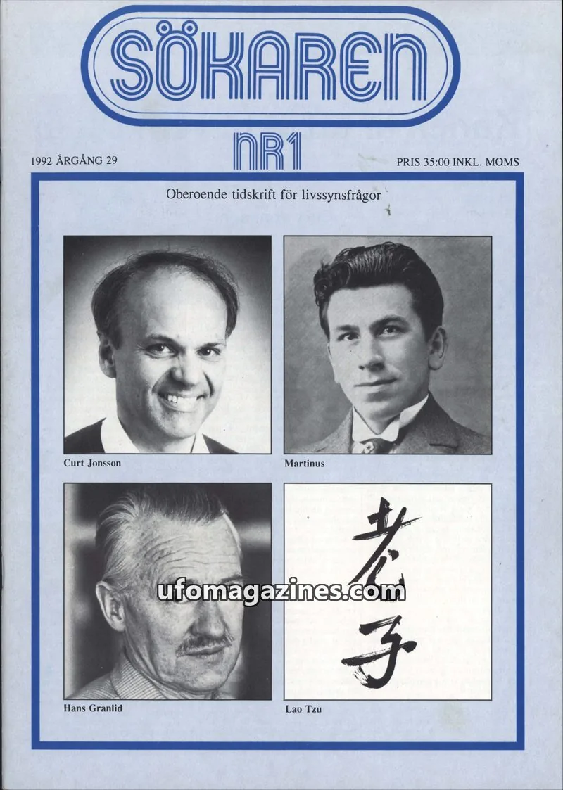 Cover of Sokaren issue 1: SÖKAREN