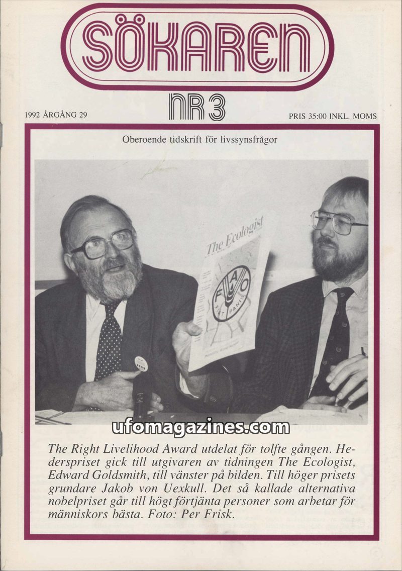 Cover of Sokaren - 1992 No 03