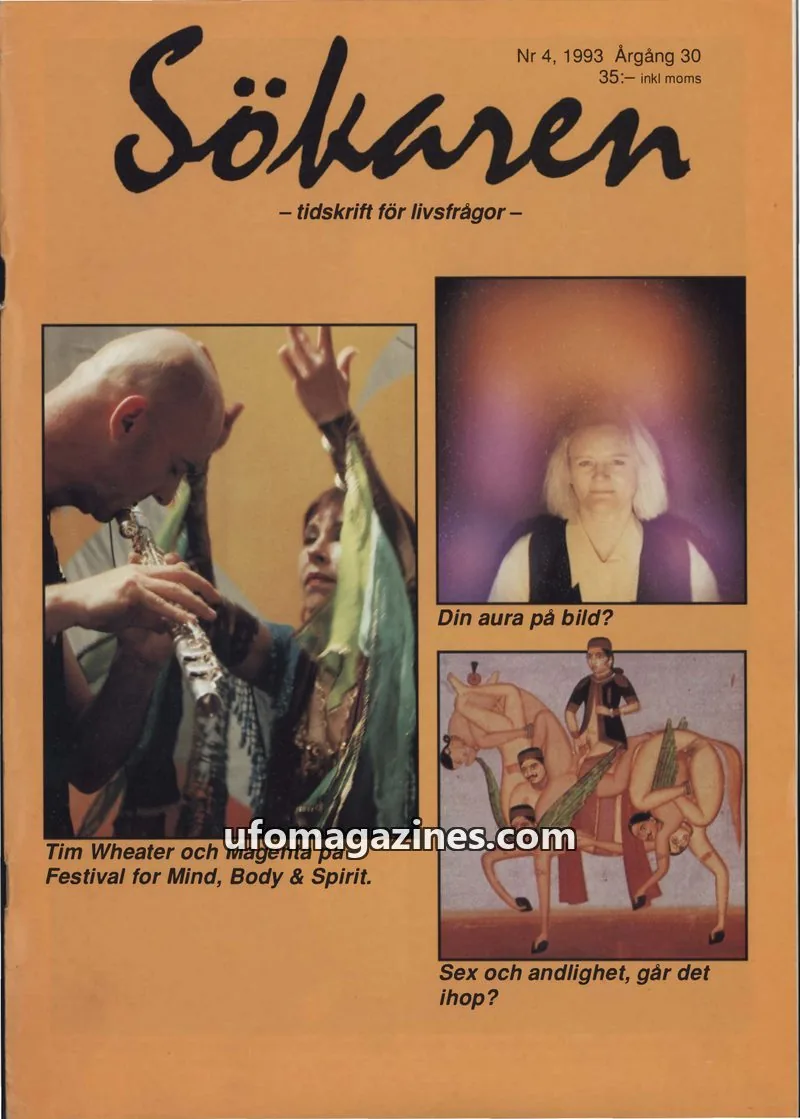 Cover of Sokaren issue Nr 4, 1993: Sökaren