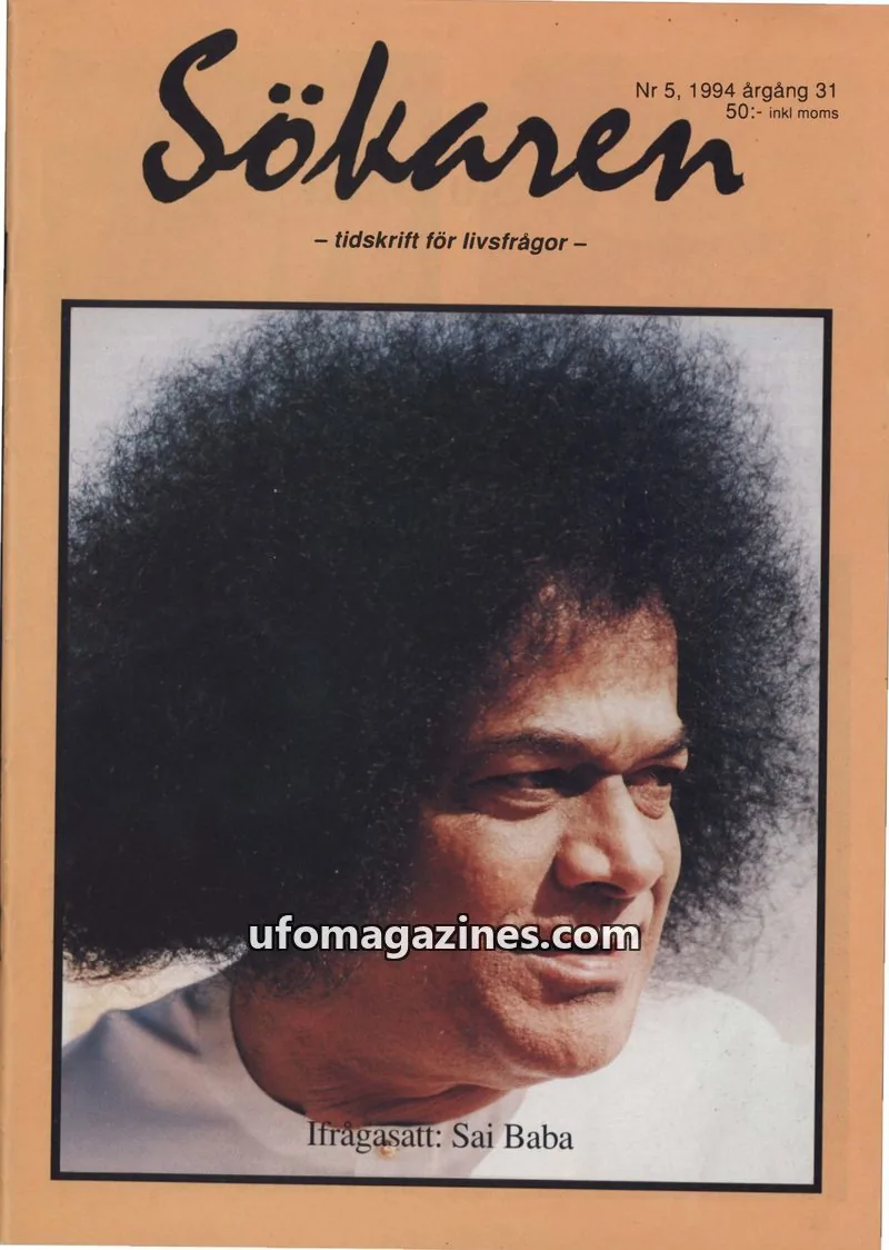 Cover of Sokaren issue Nr 5, 1994: Sökaren